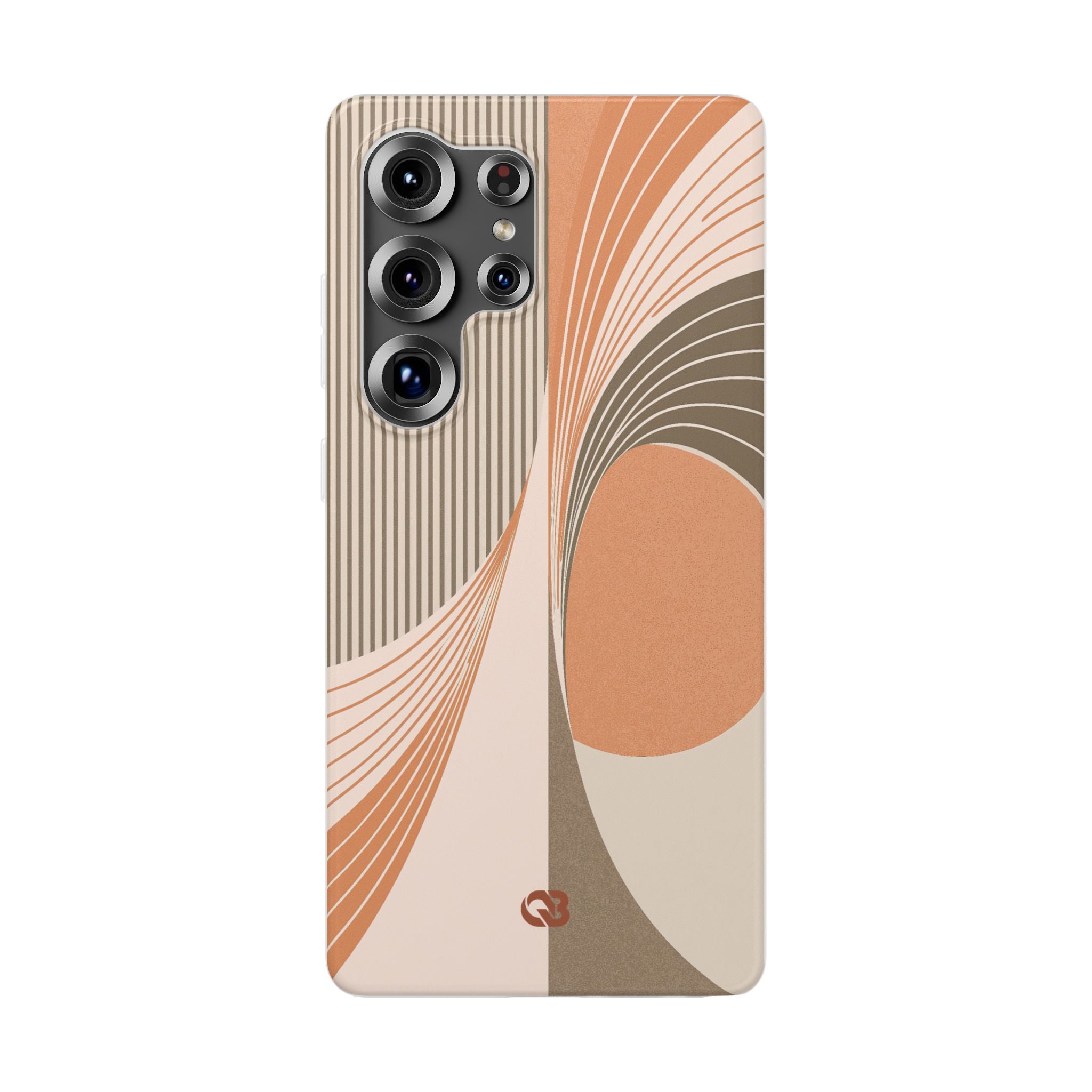 Orange Lite Phone Case for Samsung - Desert Arc Horizon