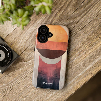 Sunset Orb iPhone 16 Case - Tough