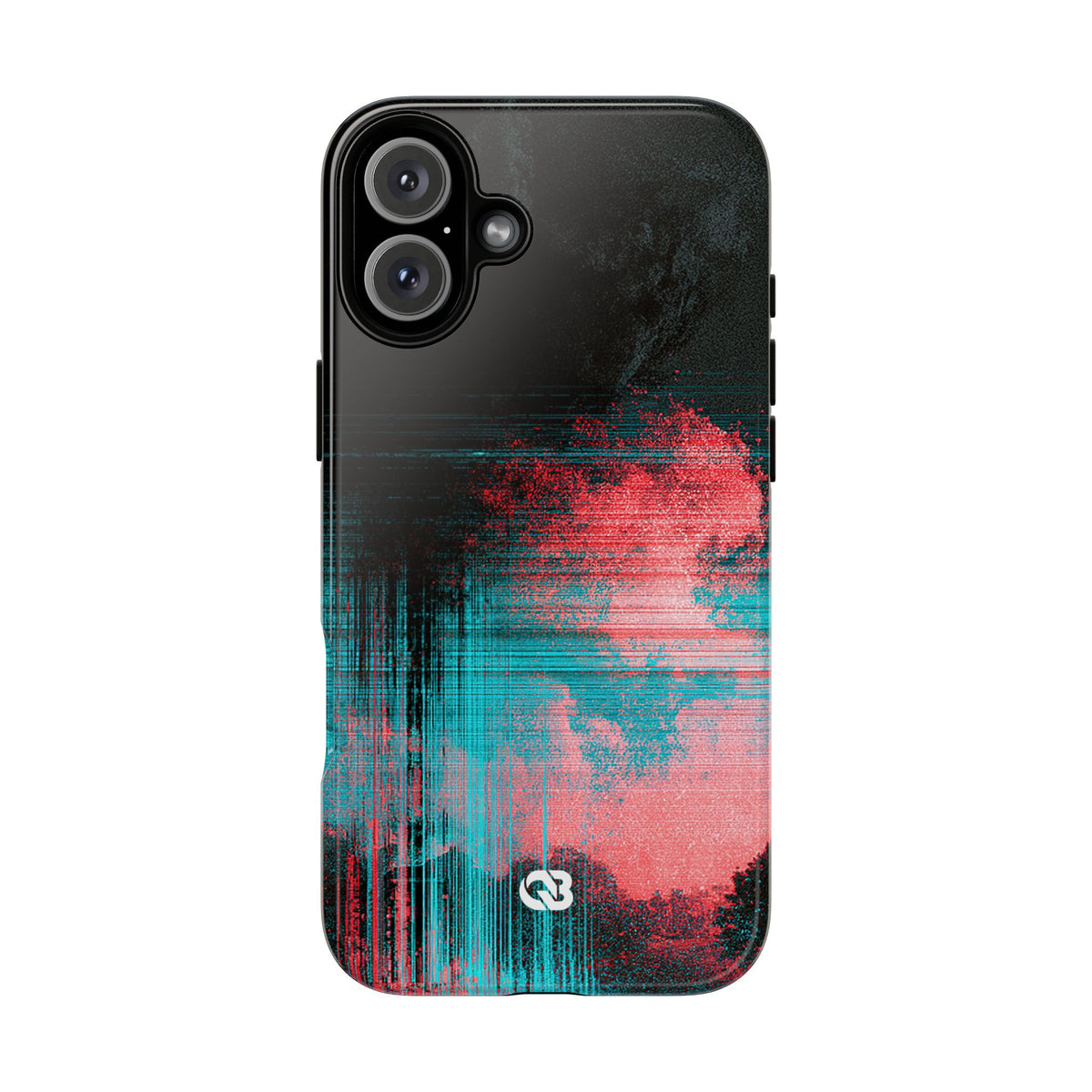 Digital Signal Drift · Tough Phone Case for iPhone · Black