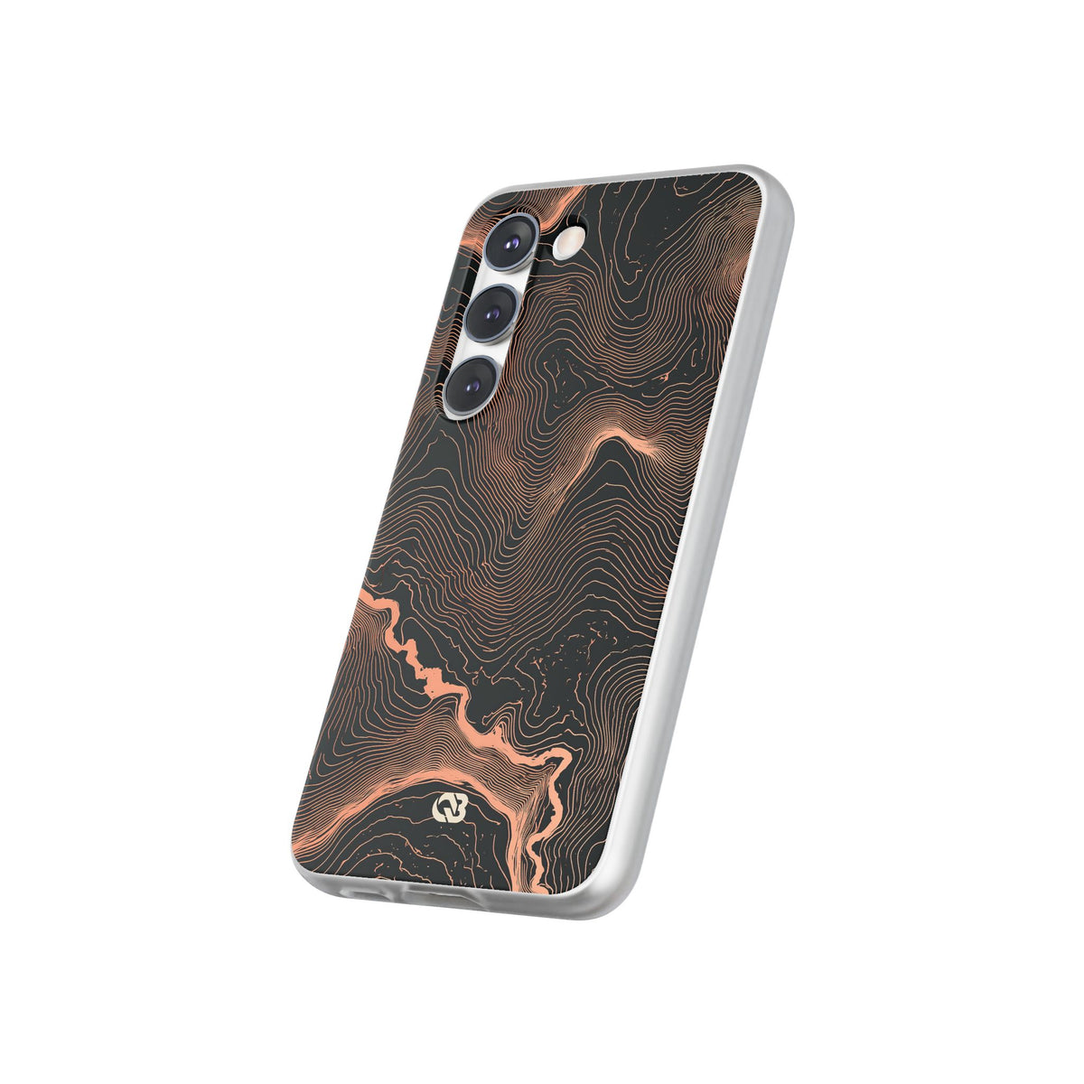 Mesa Elevation Contour · Lite Phone Case for Samsung · Black