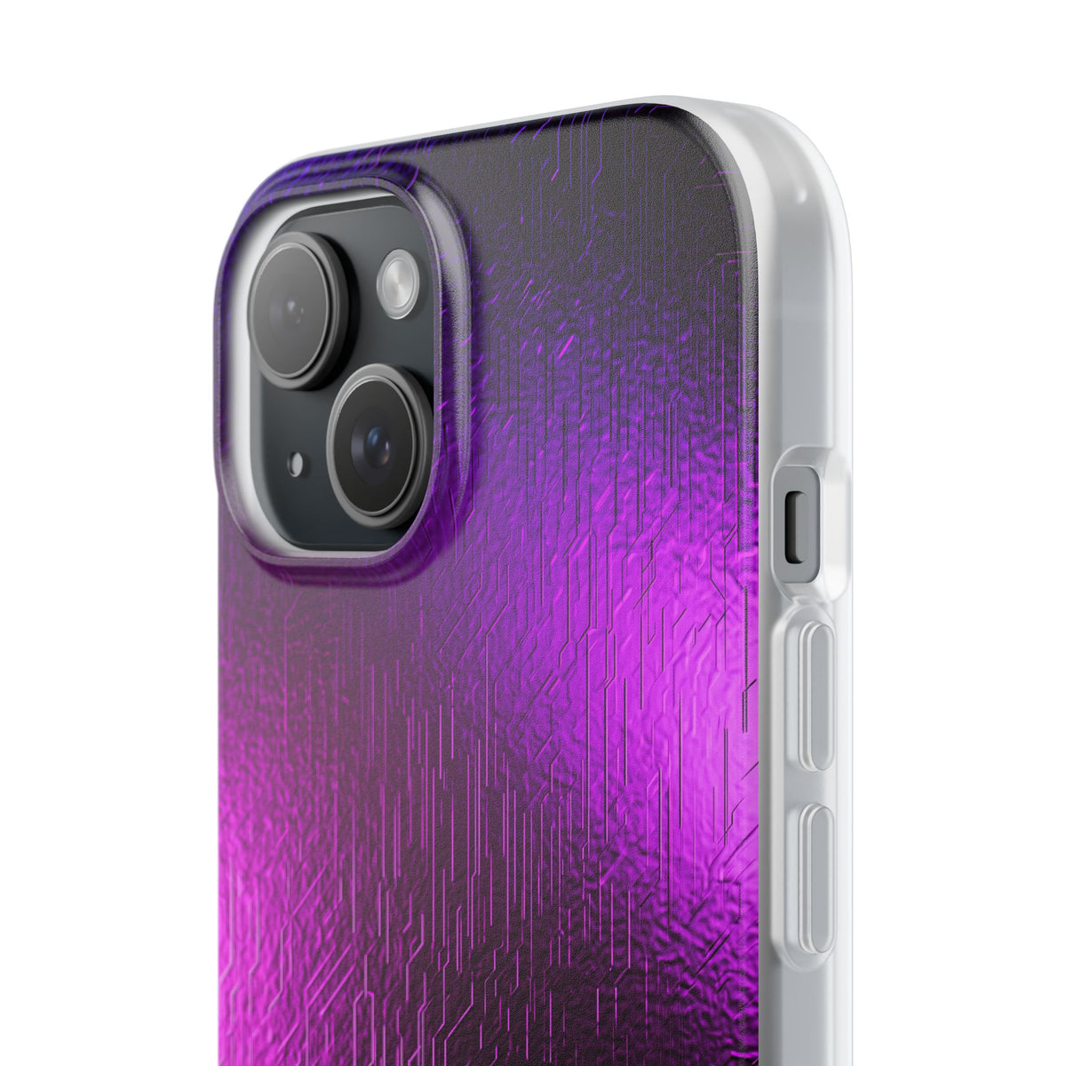 Violet Cyber Circuit · Lite Phone Case for iPhone ·  Purple