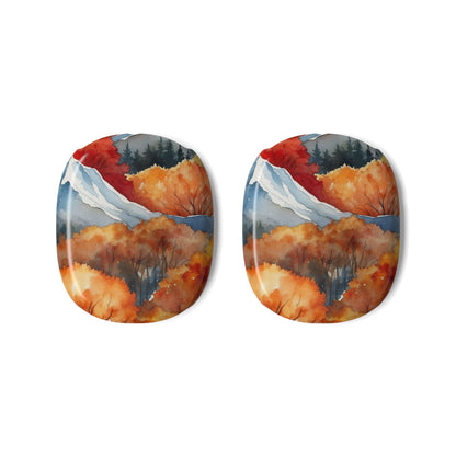 Snowcapped Ember Mountains - AirPod Max Case
