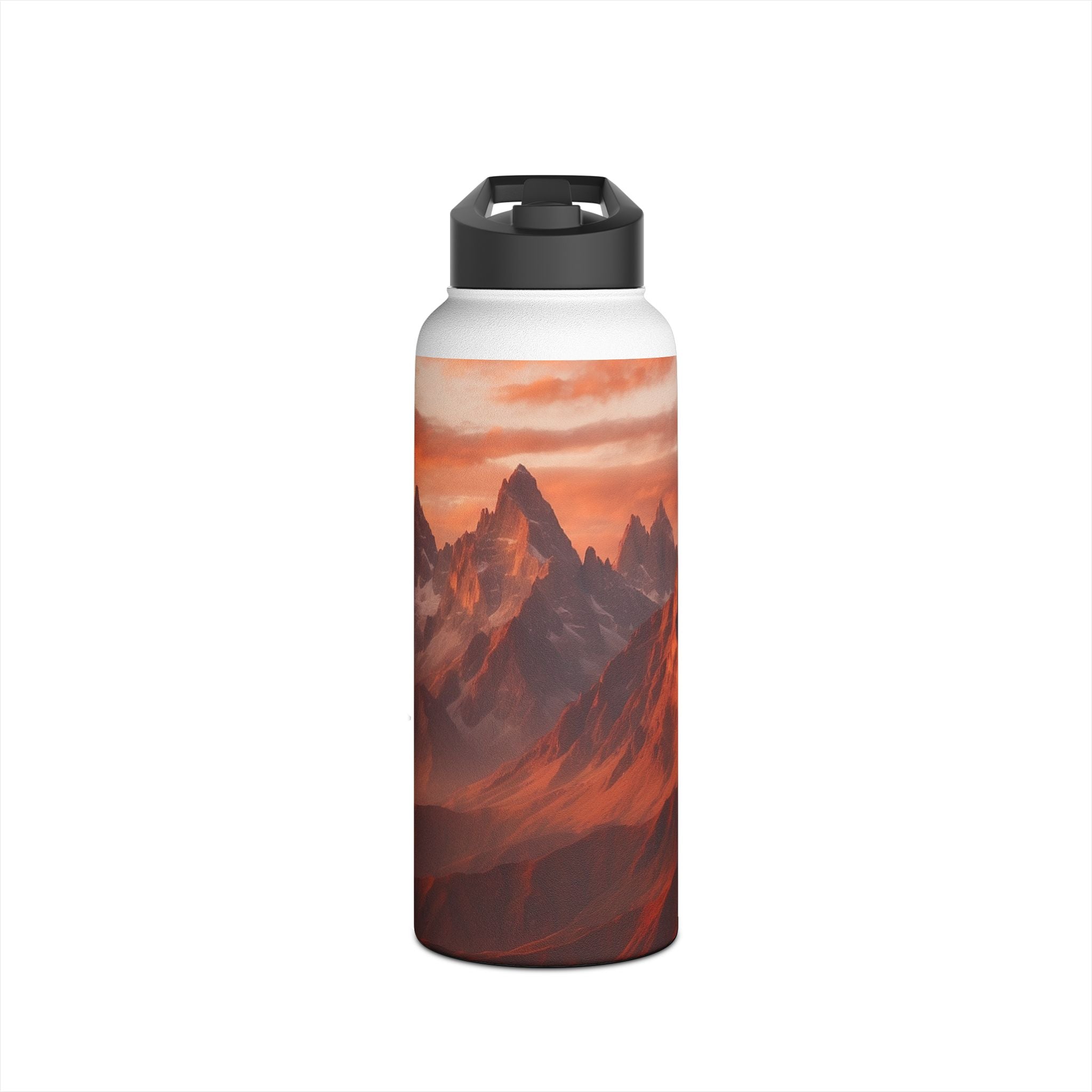 Sunset Peaks - Stainless Steel Water Bottle