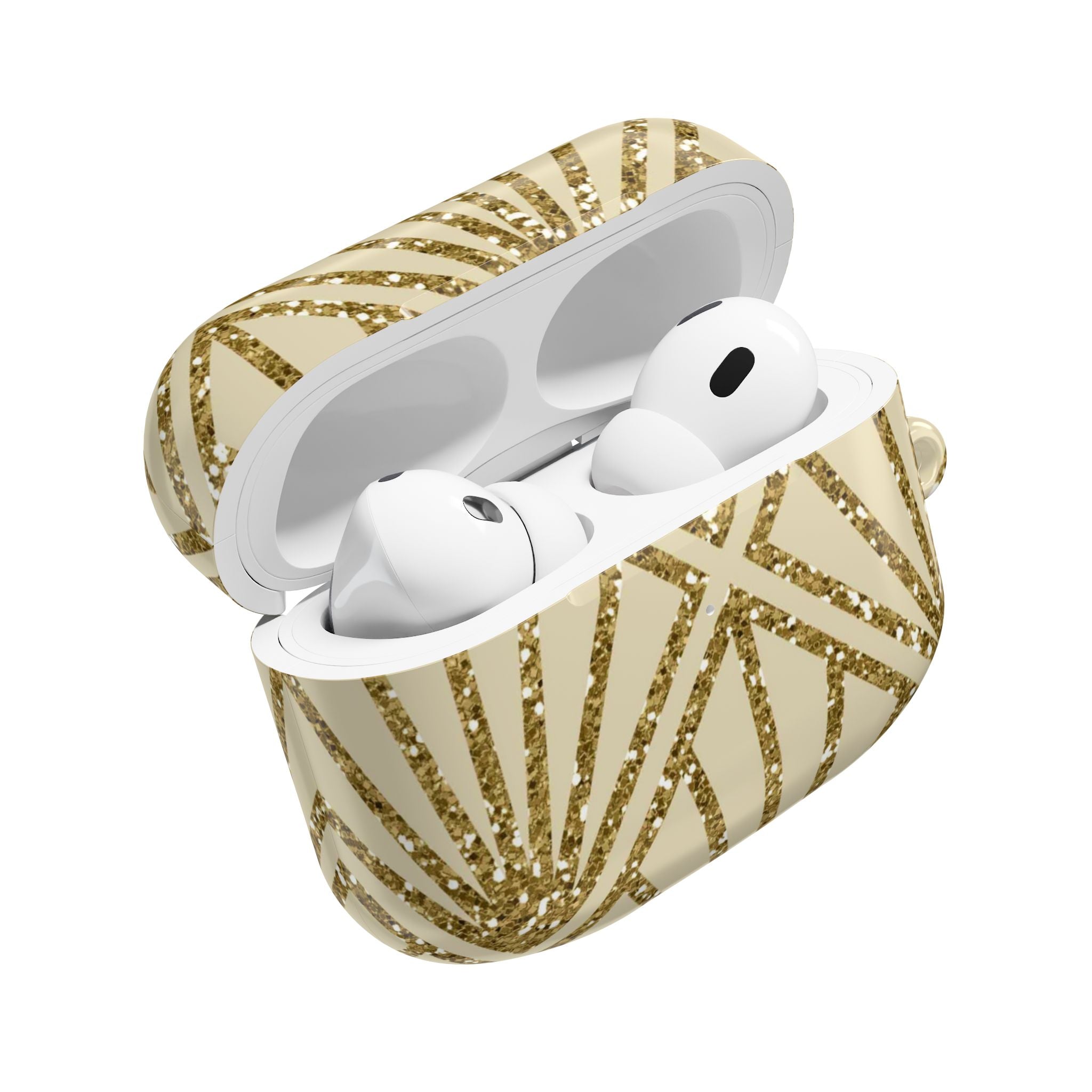 Golden Fan Sparkle - AirPods Case