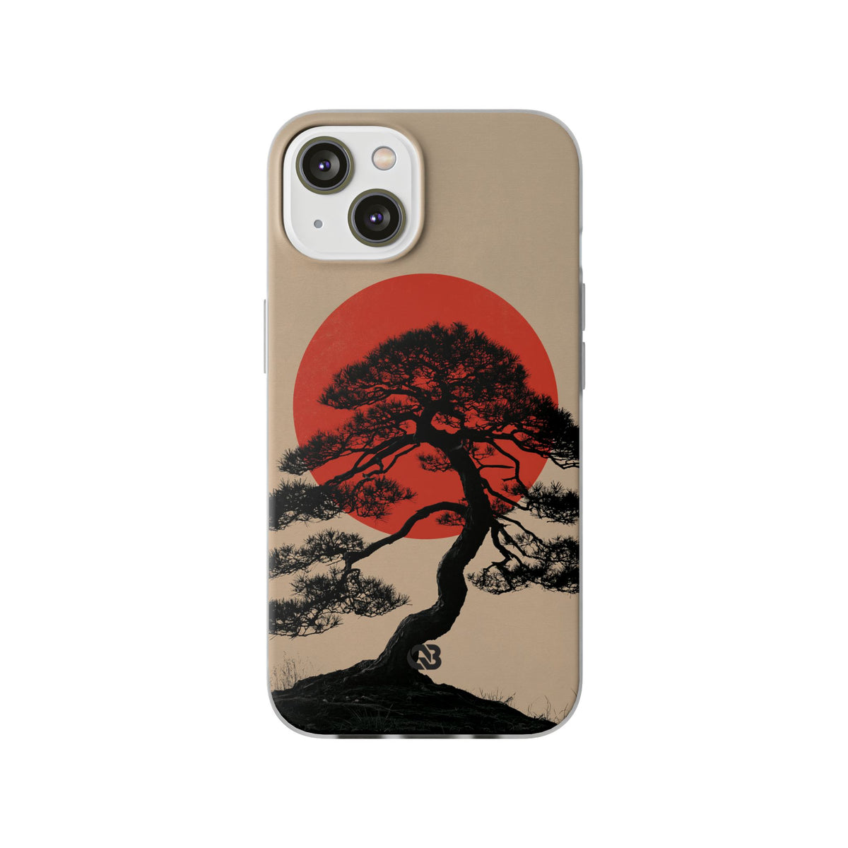 Crimson Pine Solitude · Lite Phone Case for iPhone ·  Beige