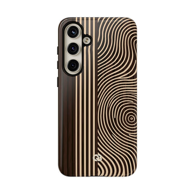 Brown Tough Phone Case for Samsung - Espresso Sand Ridge