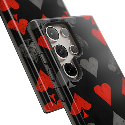 Crimson Ash Suits · Tough Phone Case for Samsung