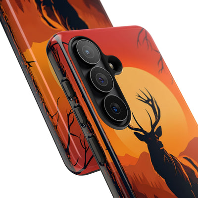 Amber Ridge Stag · Tough Phone Case for Samsung