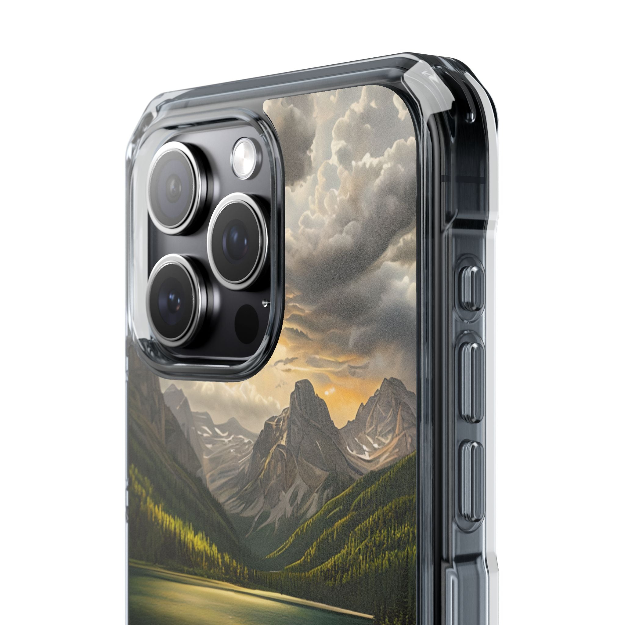 Gilded Mountain Lake · Impact Custodia per iPhone · Magsafe