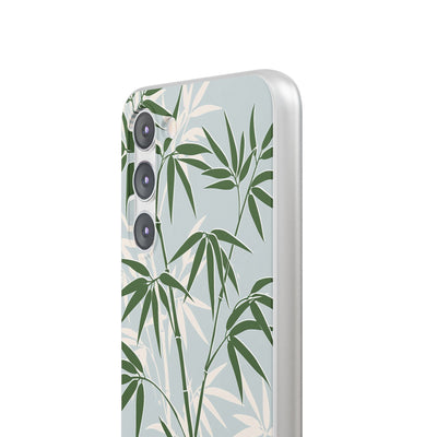 Green Lite Phone Case for Samsung - Kyoto Bamboo Canopy