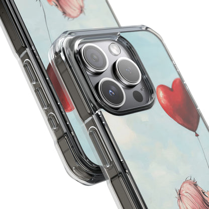 Heart Balloon Glow iPhone 15 Pro Case - Impact
