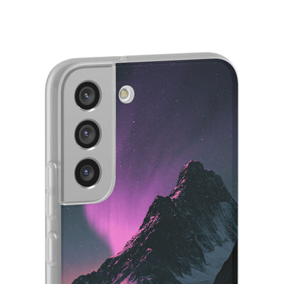 Arctic Aurora Summit · Lite Phone Case for Samsung · Black