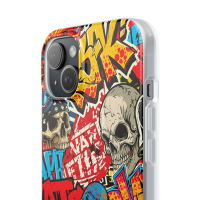 Skate Skull Riot · Lite Phone Case for iPhone ·  Red
