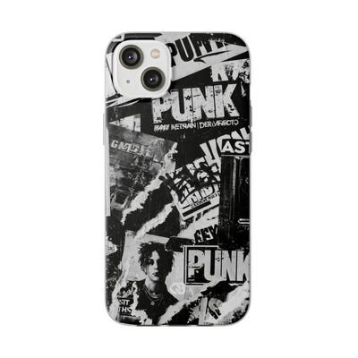 Underground Punk Collage · Lite Phone Case for iPhone ·  Black