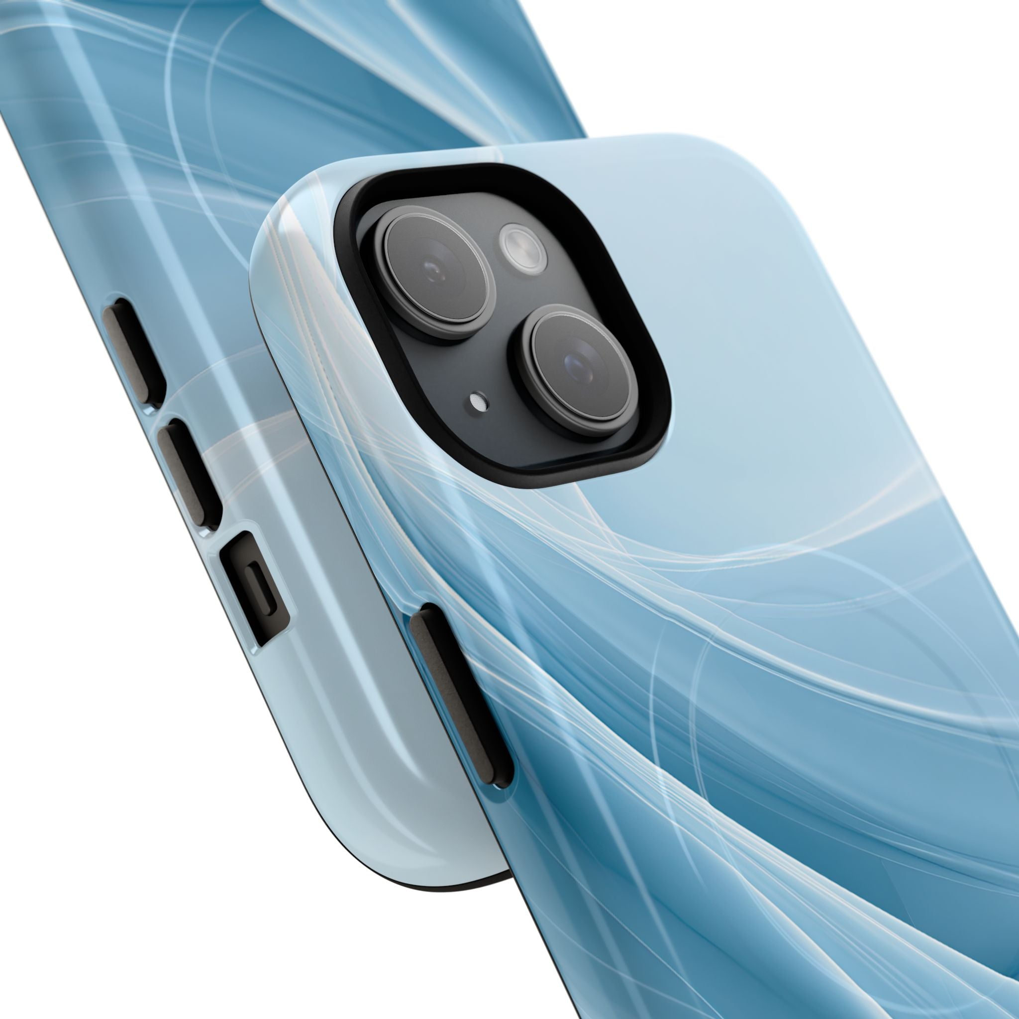 Blue Tough 2.0 Magsafe Phone Case for iPhone - Arctic Silk Drift