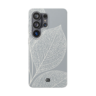 Grey Lite Phone Case for Samsung - Frosted Ash Veins