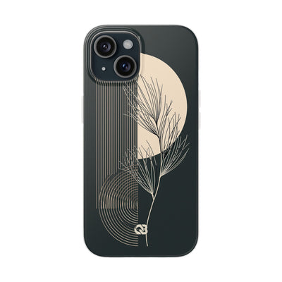 Black Lite Phone Case for iPhone - Obsidian Sand Willow
