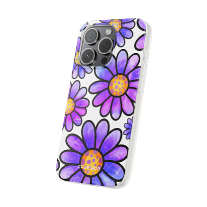Polka Dot Blooms iPhone 15 Pro Case - Soft