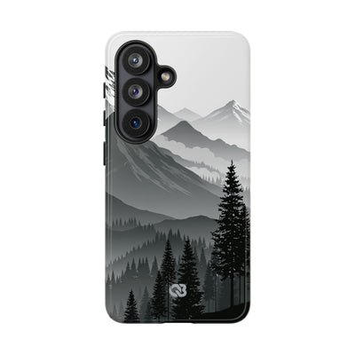 Grey Tough Phone Case for Samsung - Granite Ridge Mist