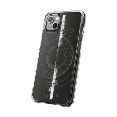 Black Impact MagSafe Phone Case for iPhone - Obsidian Orbital Signal