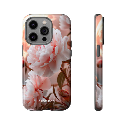 Peony Moonlight iPhone 14 Pro Cover - Tough