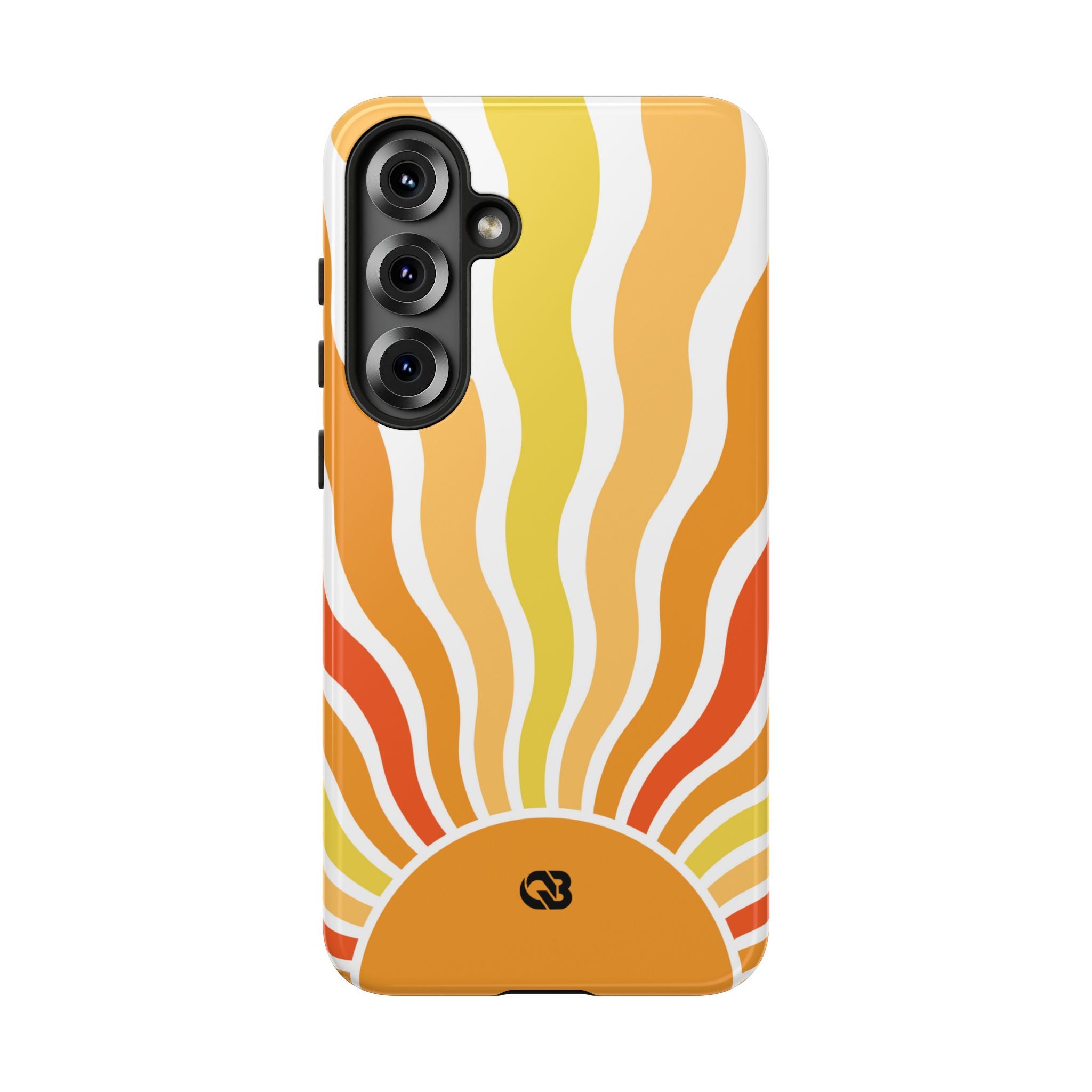 Amber Solar Waves · Tough Phone Case for Samsung