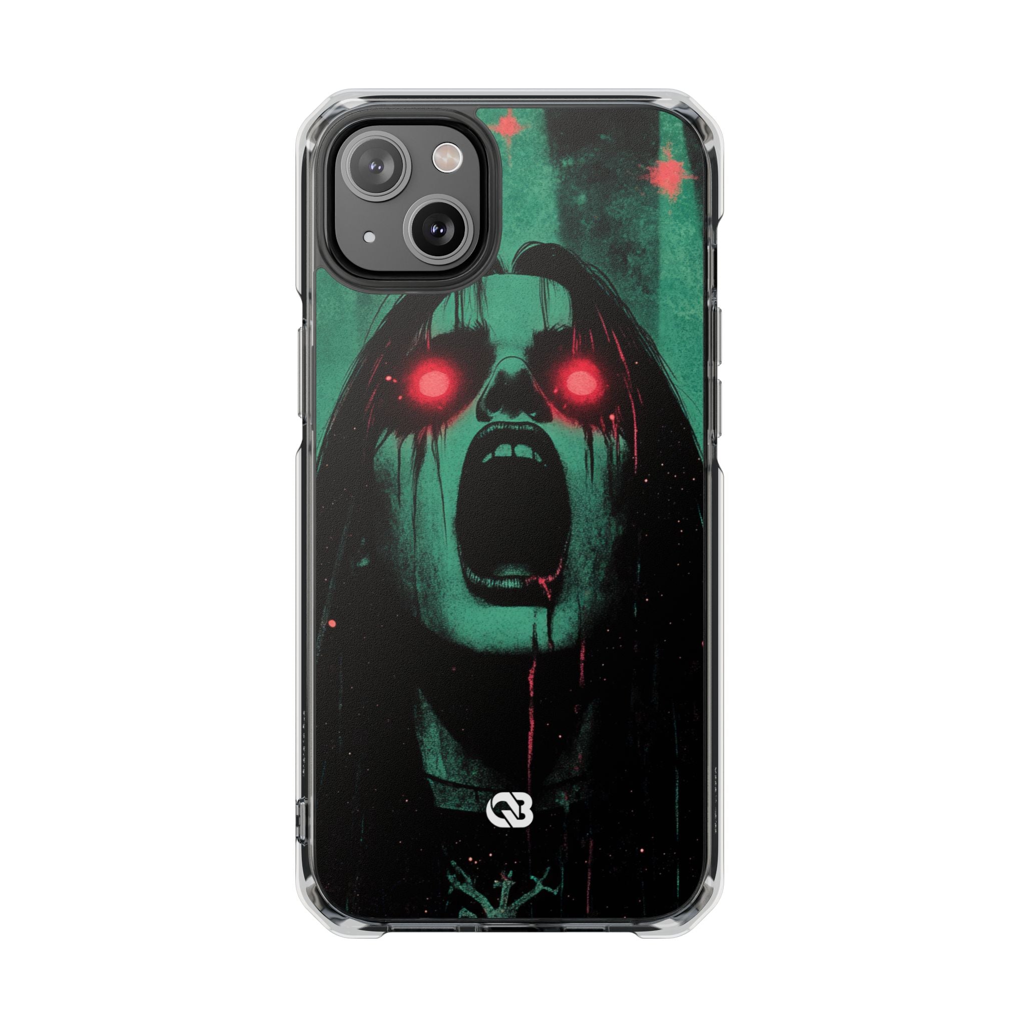Crimson Emerald Scream · Impact Phone Case for iPhone · Magsafe