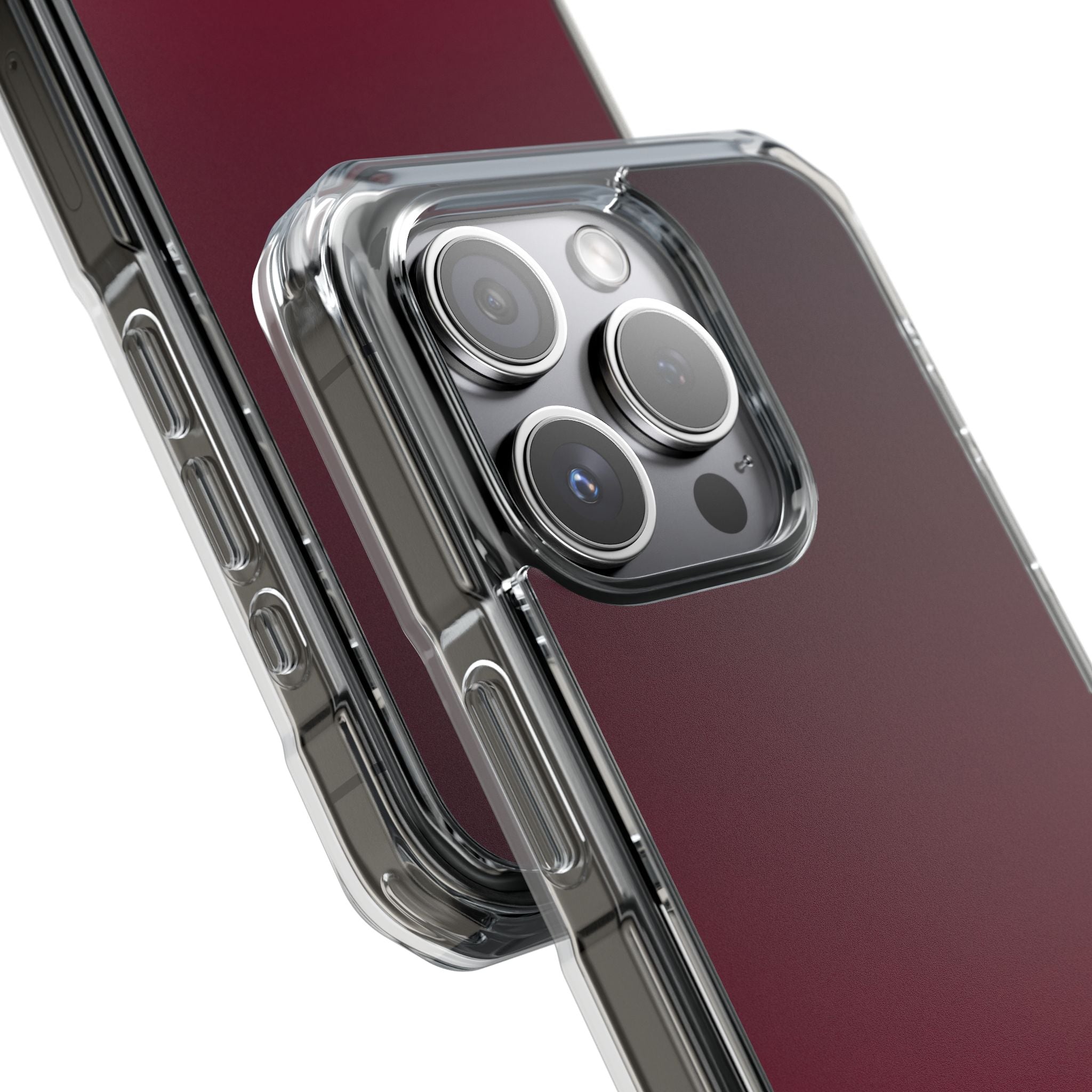 Red Impact MagSafe Phone Case for iPhone - Deep Sangria Gradient