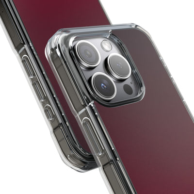 Red Impact MagSafe Phone Case for iPhone - Deep Sangria Gradient