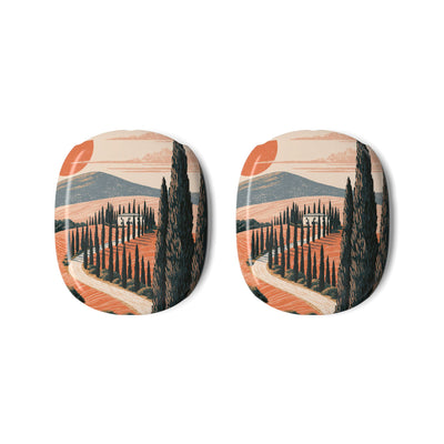 Tuscan Cypress Horizon · Hard Case for AirPods Max · Orange
