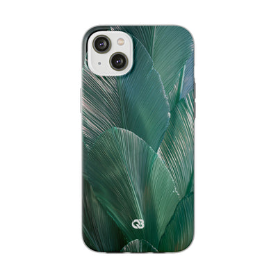 Translucent Fan Palm · Lite Phone Case for iPhone ·  Teal
