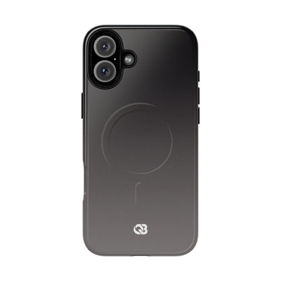 Grey Tough 2.0 Magsafe Phone Case for iPhone - Obsidian Ash Fade