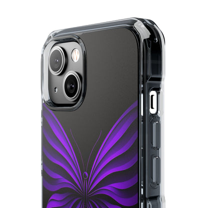 Violet Monarch iPhone 14 Case - Impact