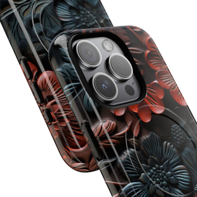 Carved Earth Bloom · Tough+ Coque de téléphone pour iPhone · Magsafe