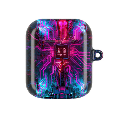 Neural Circuit Core · Hard Case for AirPods & AirPods Pro · Black