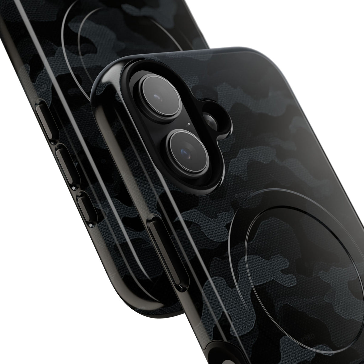 Blackout Urban Camo · Tough 2.0 Magnetic Phone Case for iPhone · Black