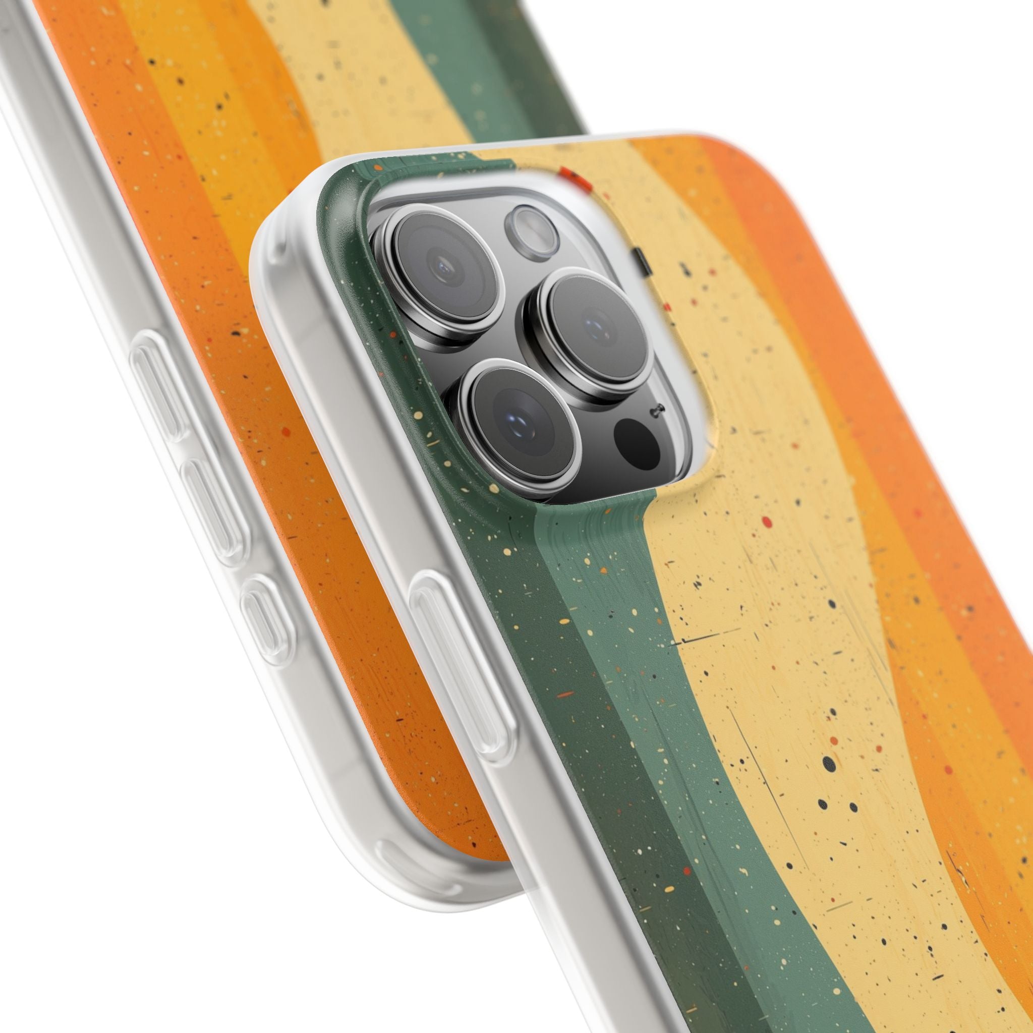 Welliges Waldschleier iPhone 16 Pro Max Case - Soft