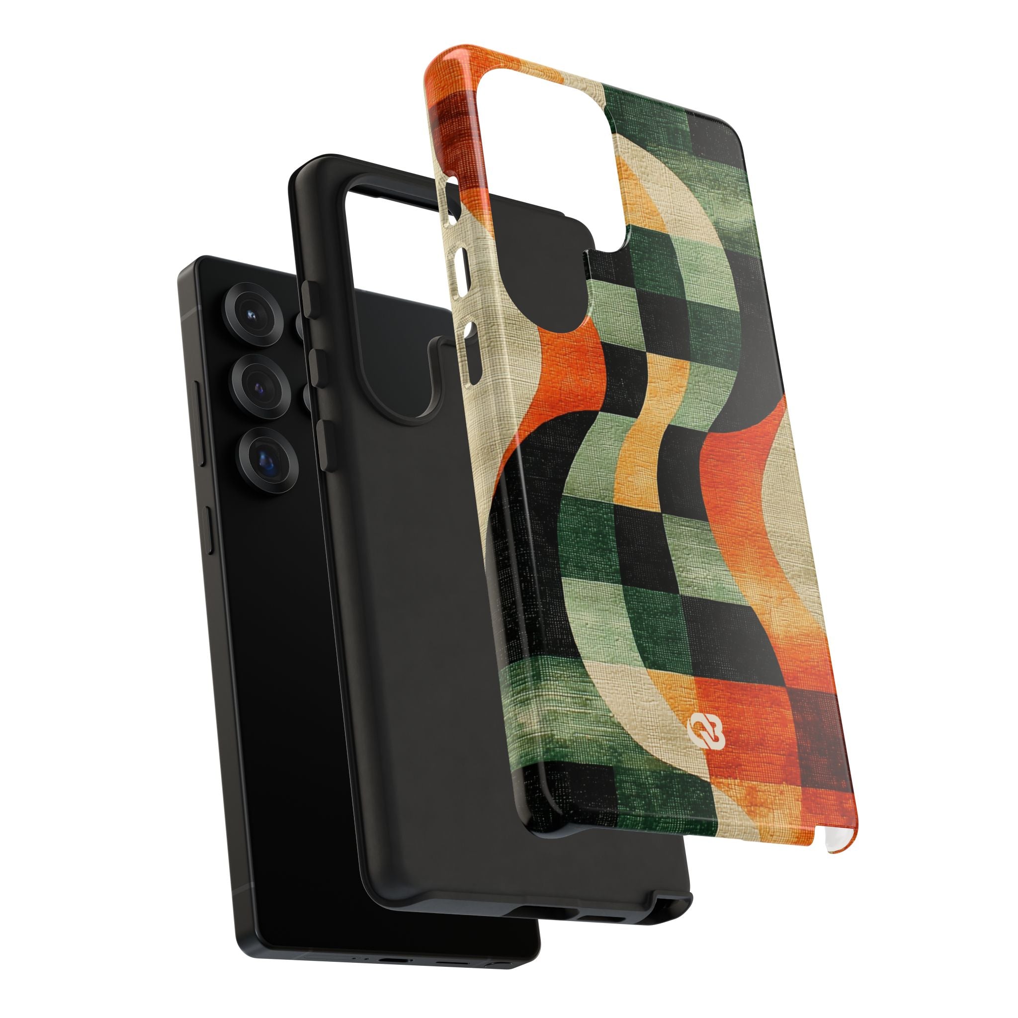 Burnt Orange Curve · Tough Handyhülle für Samsung