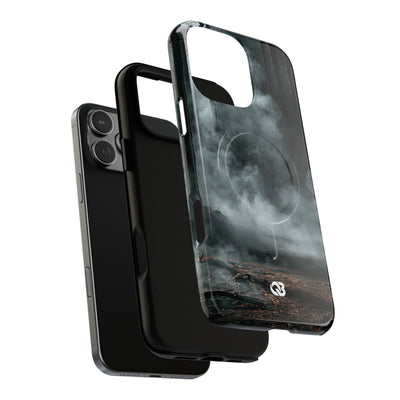 Shadowed Pine Mist · Tough 2.0 Magnetic Phone Case for iPhone · Black
