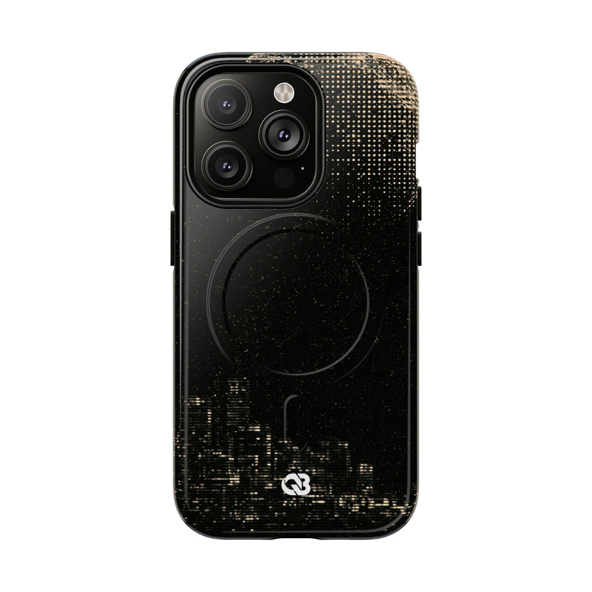 Lunar Metropolis Nocturne · Tough 2.0 Magnetic Phone Case for iPhone · Black