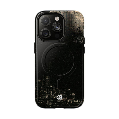 Lunar Metropolis Nocturne · Tough 2.0 Magnetic Phone Case for iPhone · Black