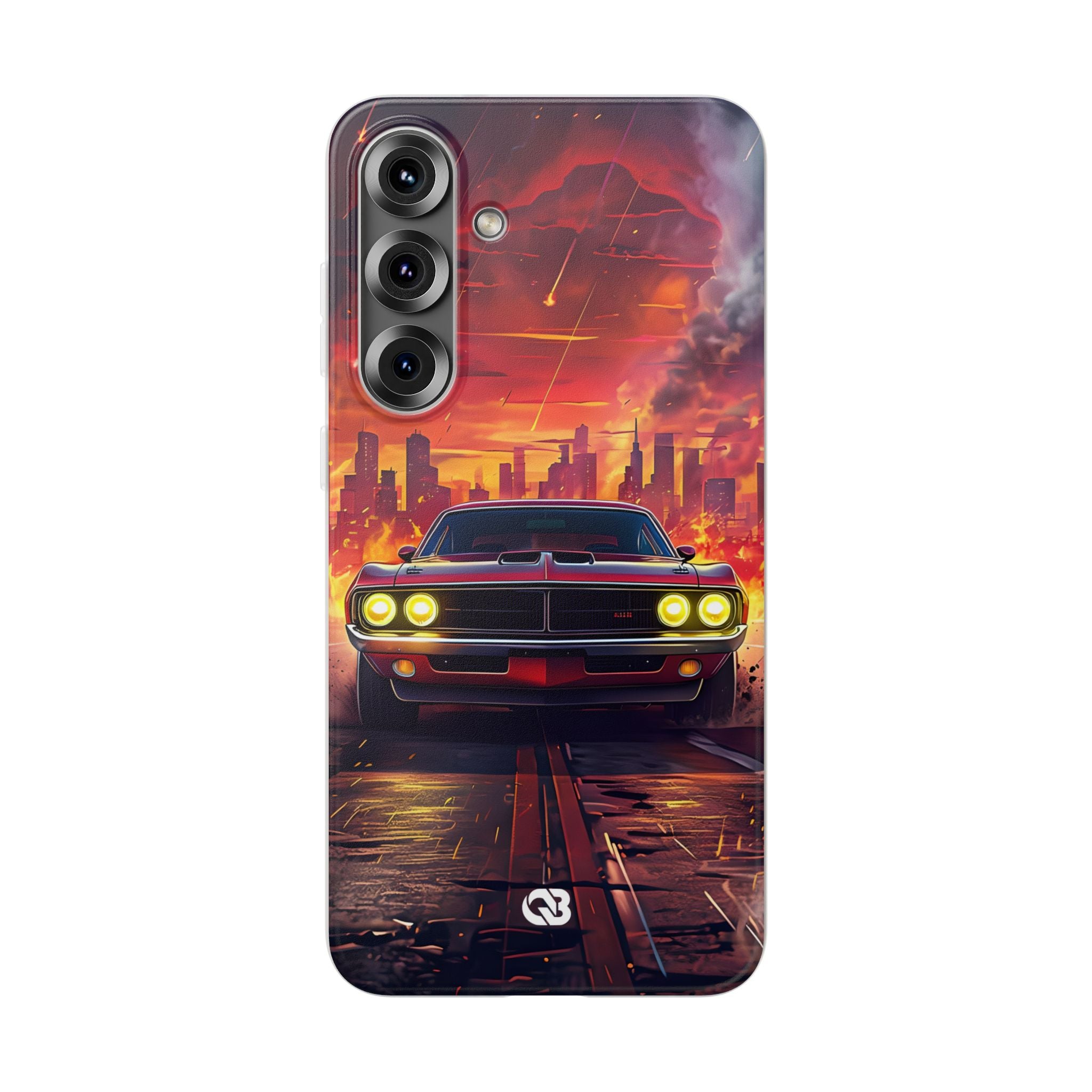 Inferno City Run · Soft Phone Case for Samsung