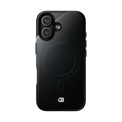 Black Tough 2.0 Magsafe Phone Case for iPhone - Obsidian Lunar Arch