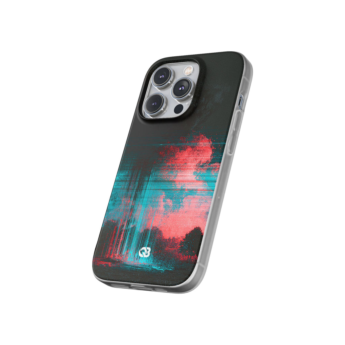 Digital Signal Drift · Lite Phone Case for iPhone ·  Black