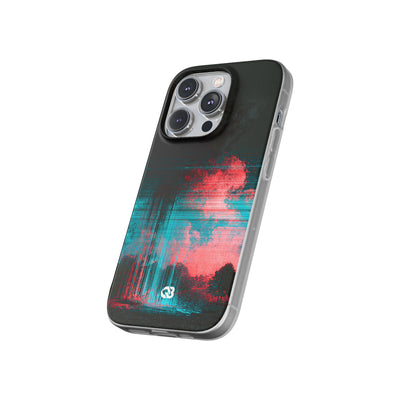 Digital Signal Drift · Lite Phone Case for iPhone ·  Black