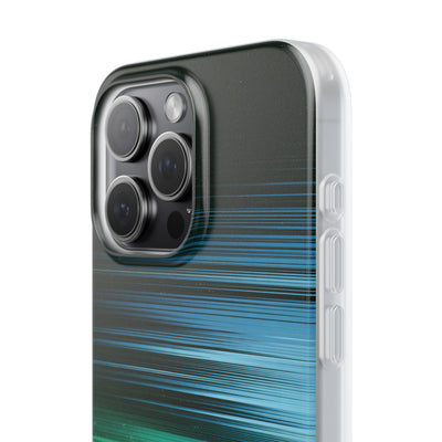 Digital Shoreline Drift · Lite Phone Case for iPhone ·  Teal