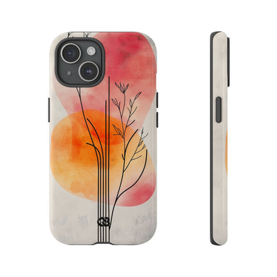 Crimson Bloom Lineage · Tough Phone Case for iPhone