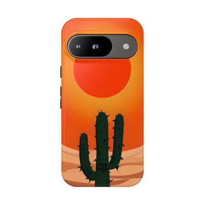 Scorched Saguaro Sunset · Tough Handyhülle für Google Pixel
