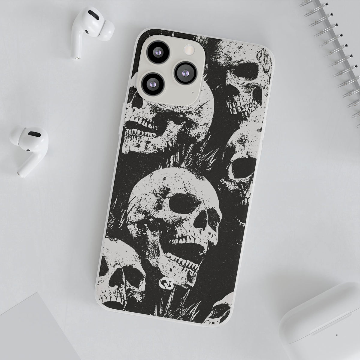 Punk Skull Riot · Lite Phone Case for iPhone ·  Black