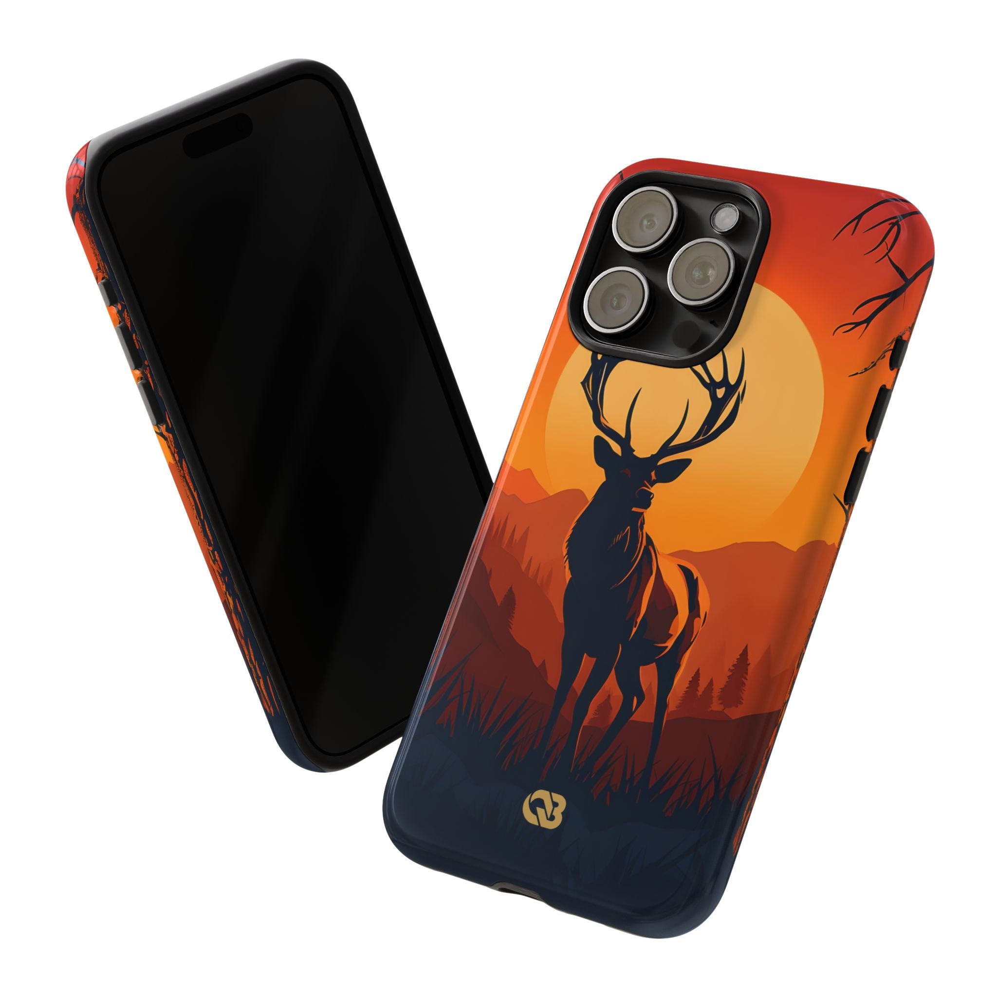 Amber Ridge Stag · Tough Custodia per iPhone